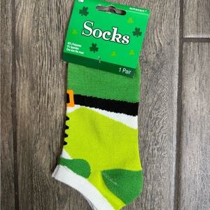 Amscan Festive St. Patrick’s Day Holiday Socks NWT